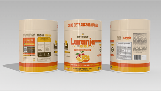 Pote Laranja com Acerola