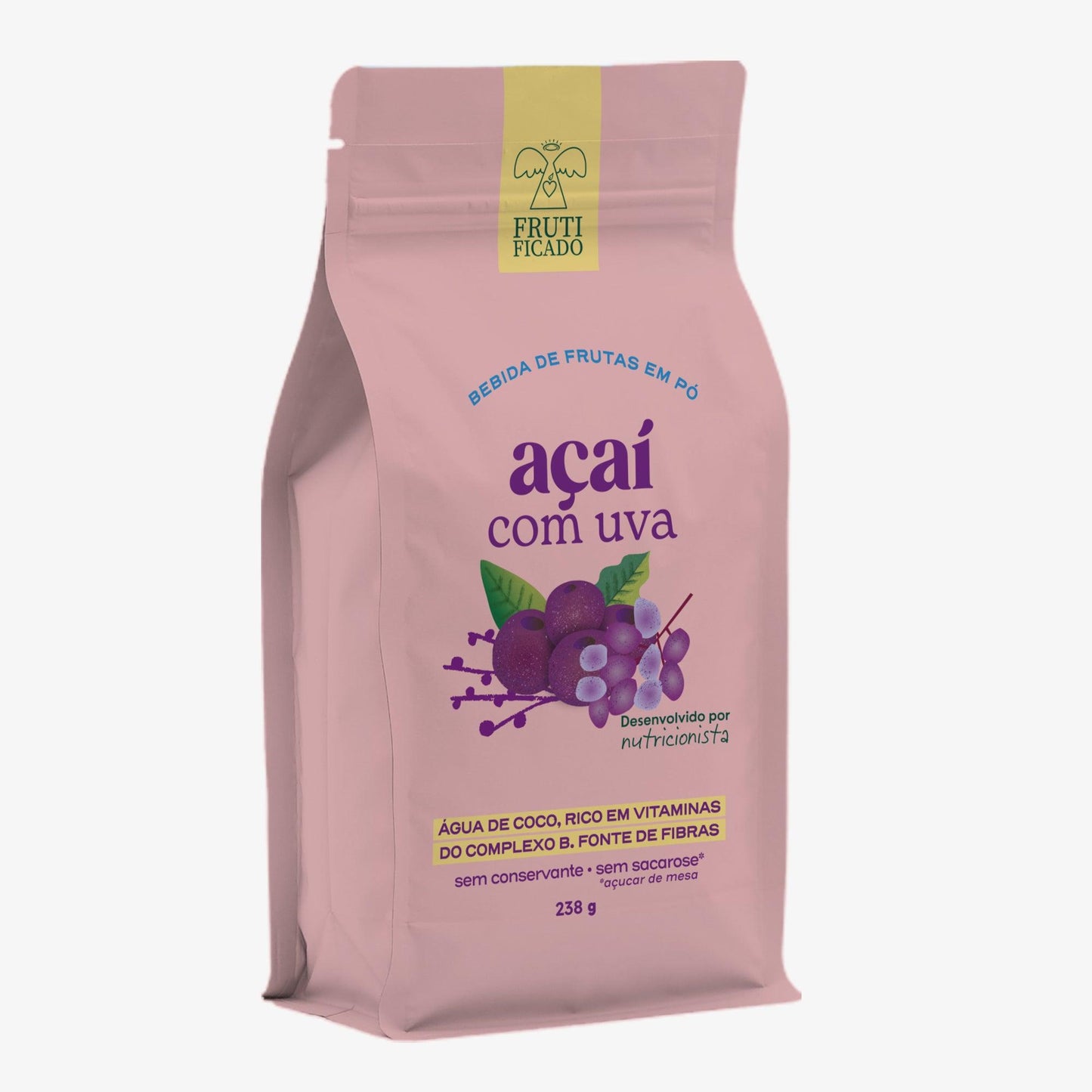 Kit Refil Econômico: Açaí com Uva - Frutificado 