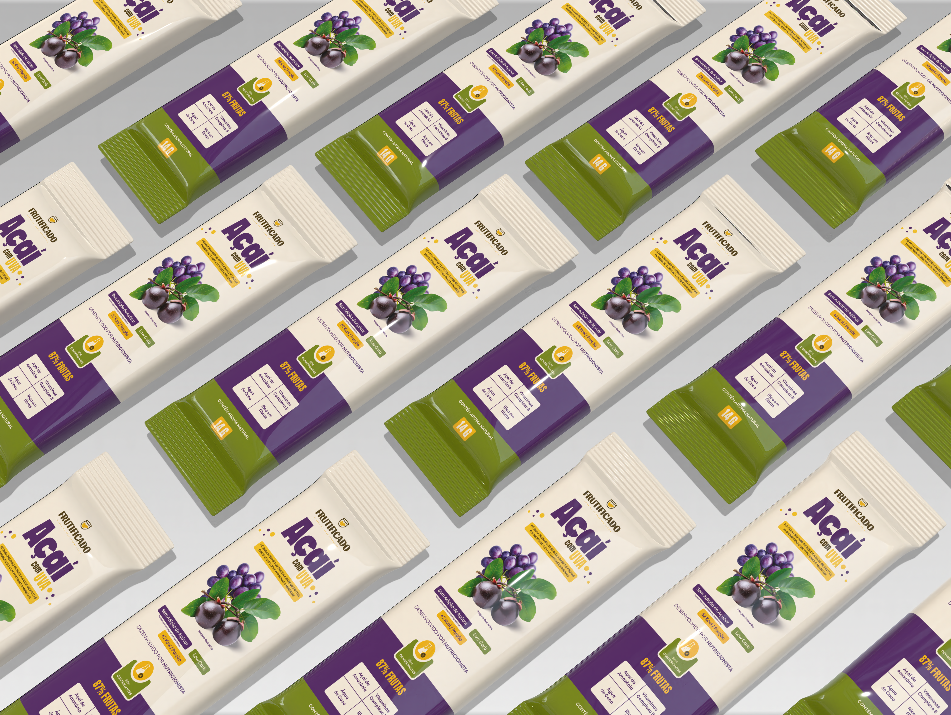 Stick Açaí com Uva - 10 un.