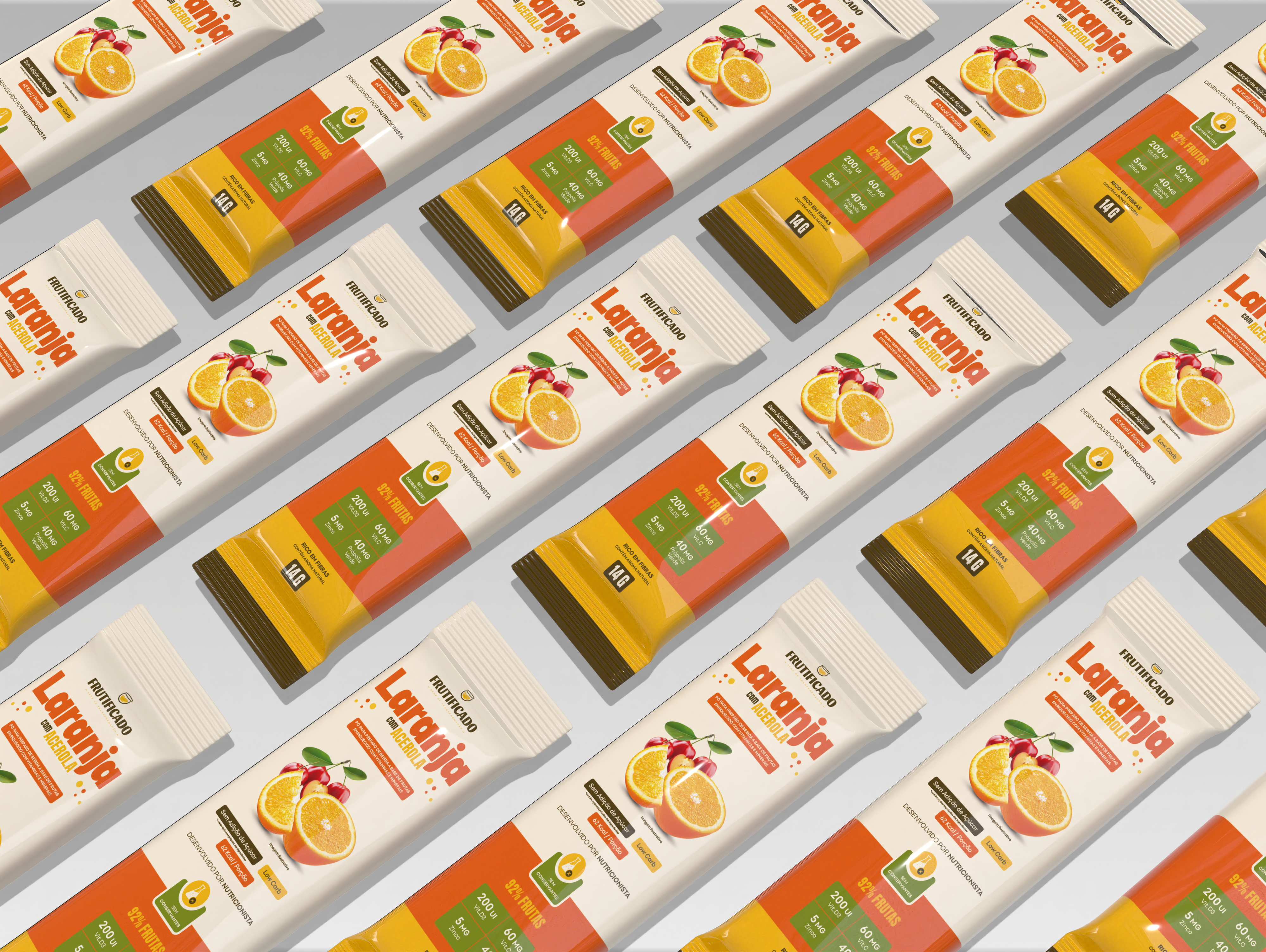 Stick Laranja com Acerola - 10 un.